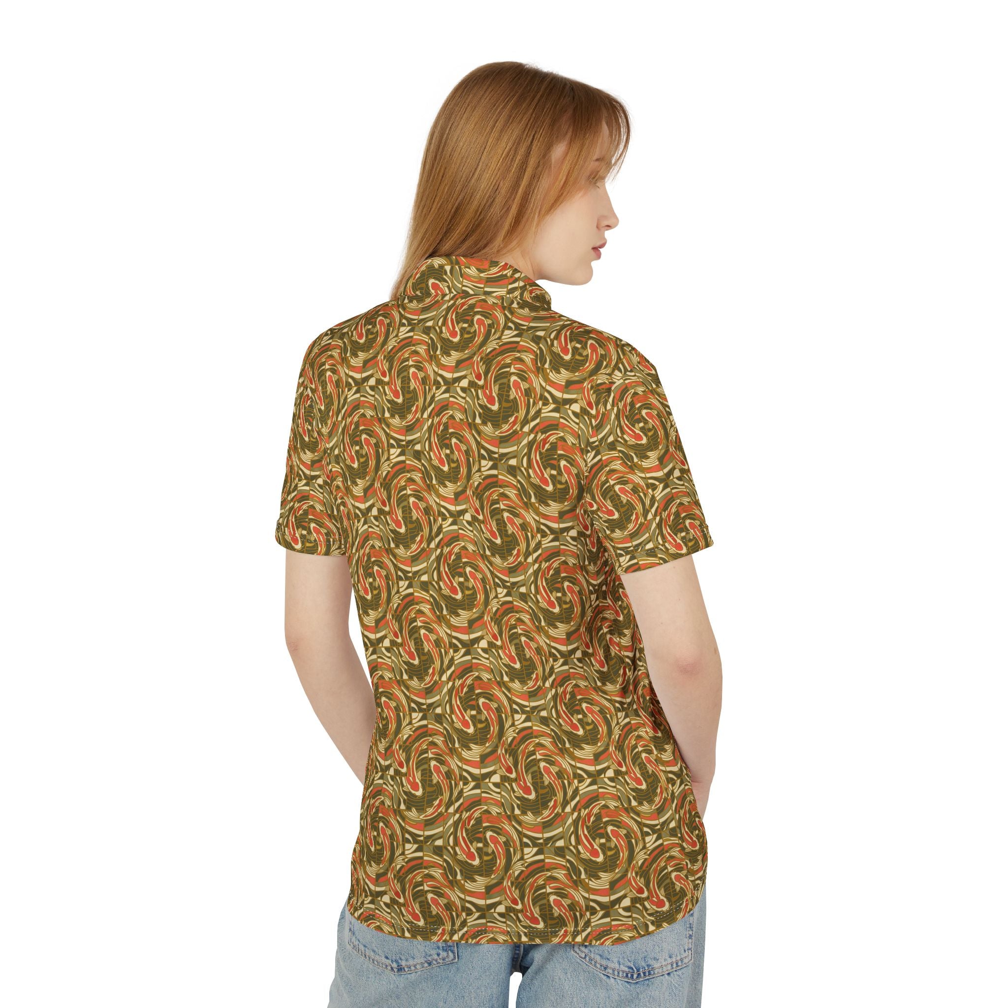 RETRO KOI POLO